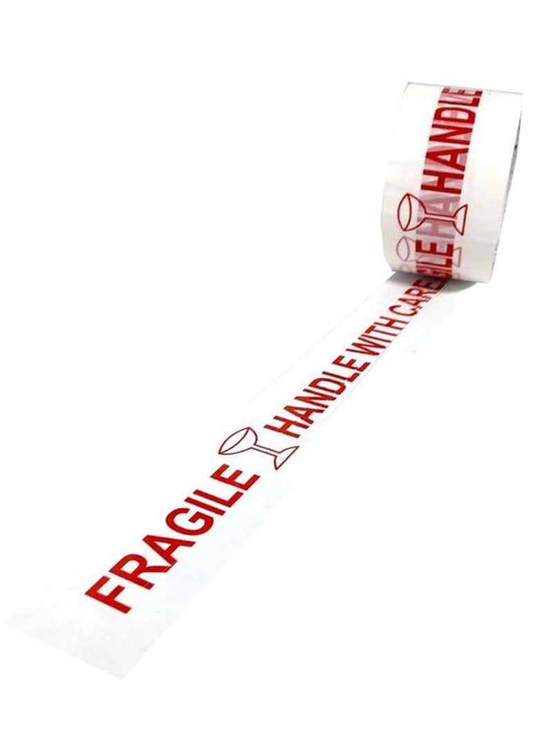 MARKQ Fragile Tape | 48mm x 60 Yards Heavy Duty Handle with Care Warning Tape for Packing Boxes and Cartons, Packaging, Shipping, and Moving Tape [36 Rolls]  - Image 3