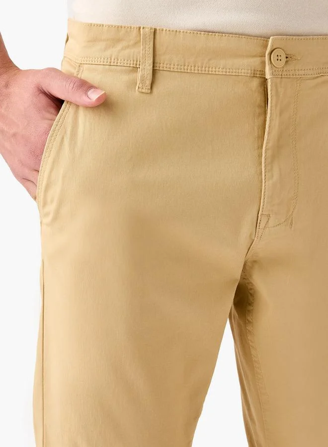Splash FAV Slim Fit Chinos with Pockets