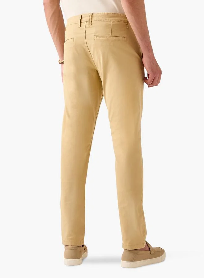 Splash FAV Slim Fit Chinos with Pockets