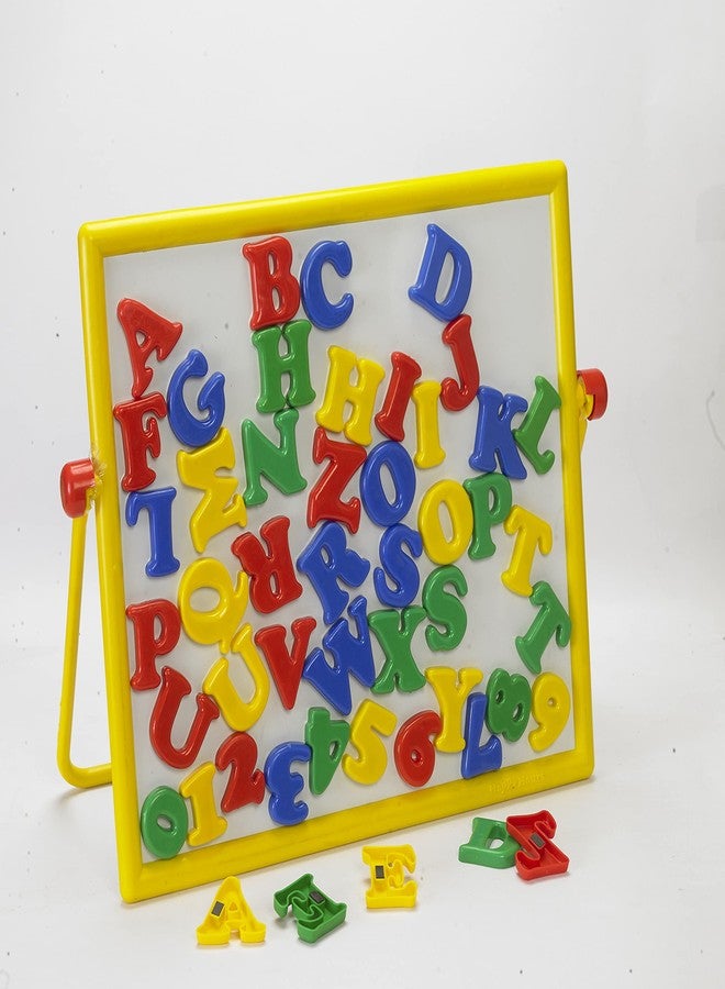 Zephyr Alpha Numero Board, Educational Toy, Magnetic Alphabets, Writing Board That Makes Alphabets, Numbers and Writing an Easy Task for Kids Age 3+ - 3 in 1 Board - Image 2