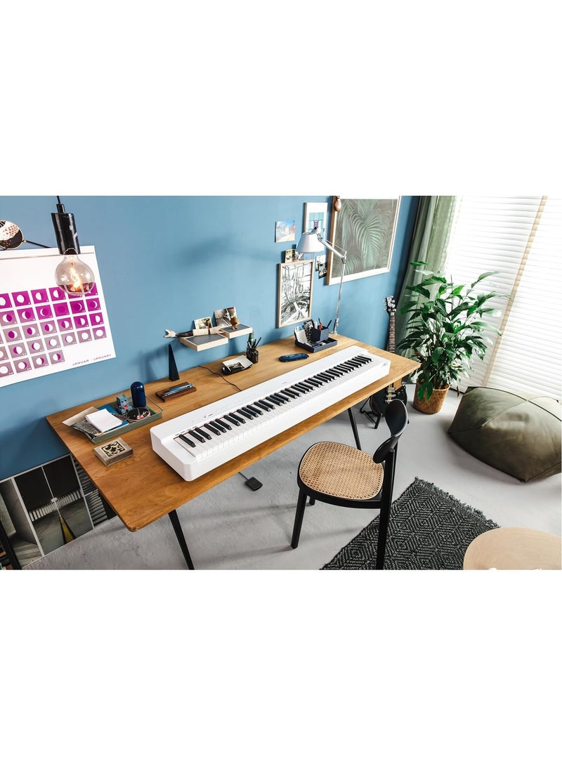 Yamaha P225WH, 88-Key Weighted Action Digital Piano White - Image 4