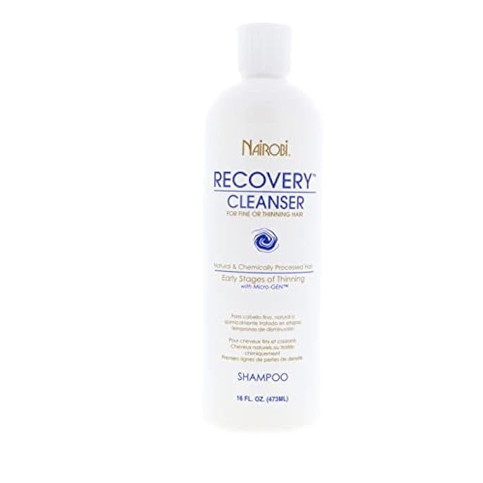 Nairobi Recovery Cleanser Shampoo for Unisex, 16 Ounce - Image 1