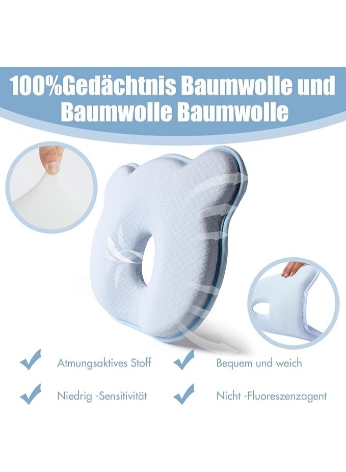 Cosy Touch Baby Head Support Pillow for Newborns & Infants – Ergonomic Soft Cushion with Breathable Cotton Cover, Gentle Neck & Head Support for Crib, Bassinet, Stroller & Travel - Image 4