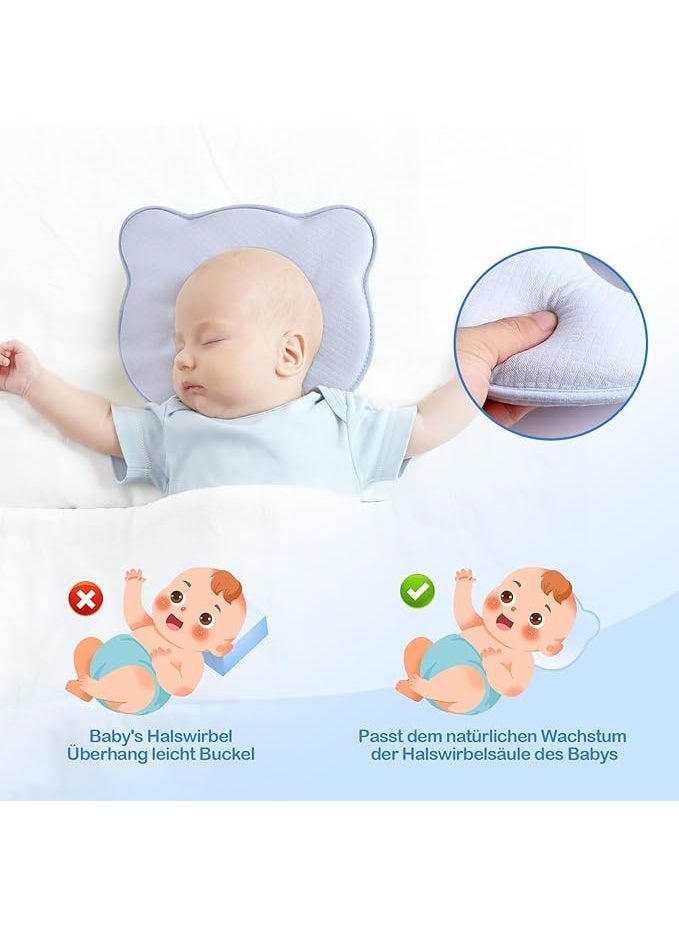 Cosy Touch Baby Head Support Pillow for Newborns & Infants – Ergonomic Soft Cushion with Breathable Cotton Cover, Gentle Neck & Head Support for Crib, Bassinet, Stroller & Travel - Image 5