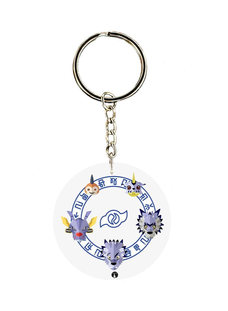 Anime Digimon Key Chain