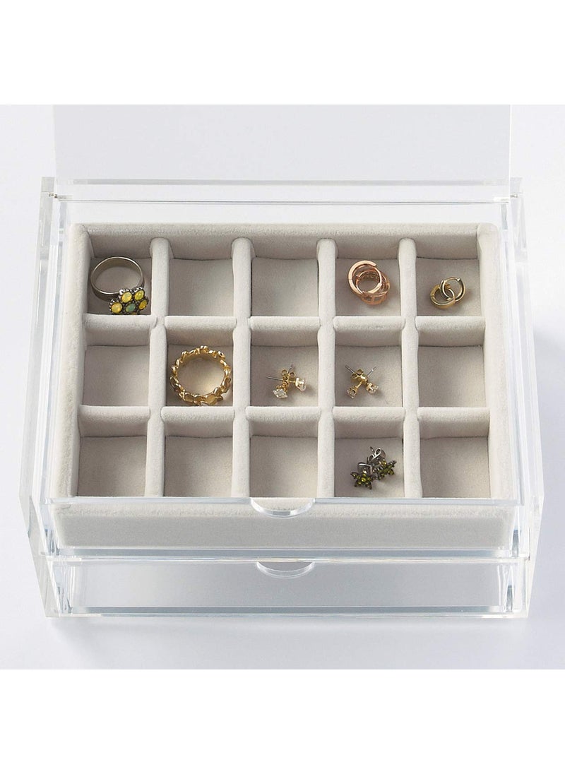 MUJI Muji 8A57033 Grid Partition  Medium  Clear  - Image 2