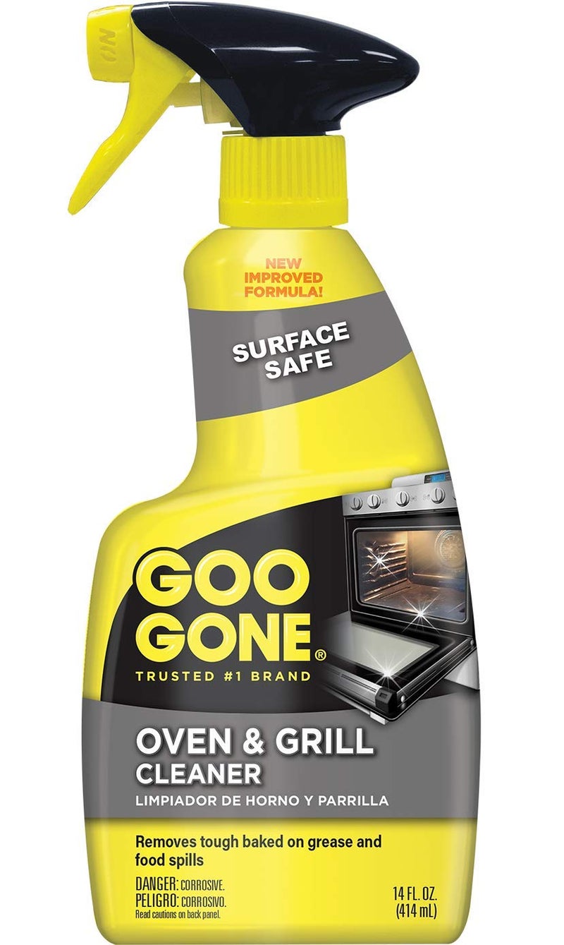 Goo Gone Oven and Grill Cleaner 14 Ounce Removes Tough Baked On Grease and Food Spills Surface Safe - Image 2