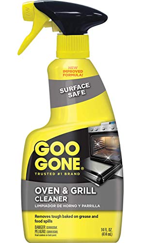 Goo Gone Oven and Grill Cleaner 14 Ounce Removes Tough Baked On Grease and Food Spills Surface Safe - Image 1
