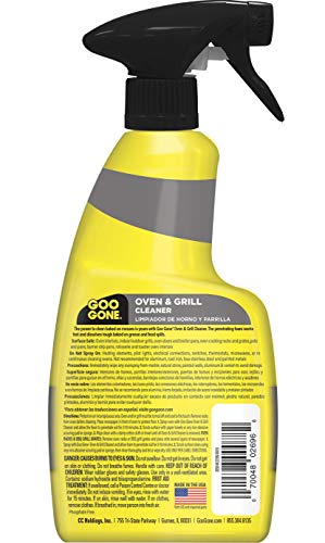 Goo Gone Oven and Grill Cleaner 14 Ounce Removes Tough Baked On Grease and Food Spills Surface Safe - Image 3