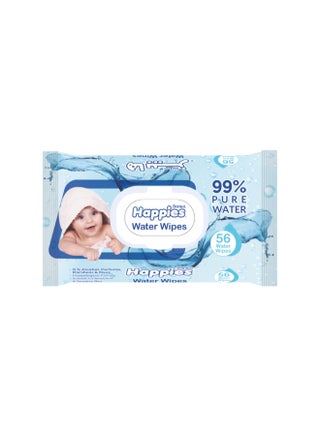 56 Water Wipes
