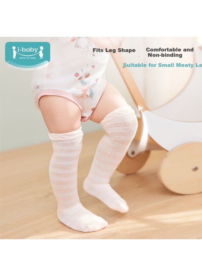 Ibaby/english Baby Socks For 0-1 Years Old, Spring And Summer, Anti-bite, Over-knee Long Socks, Breathable, Non-binding, 2 Pairs - Image 5