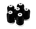 simthread New Simthread 6 Black 1000M(1100Y) Polyester Machine Embroidery Threads for Brother Babylock Janome Singer - Image 2