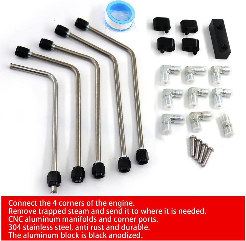 RJSPHH LS Coolant Crossover Steam Vent Kit - Image 2