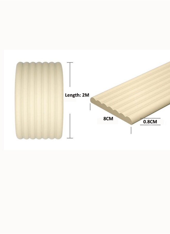Generic - 2-meter child safety protection strip Foam safety strip Self adhesive edge protection strip Children's anti-collision strip Table side cushion Suitable for furniture edges such as tables and chairs - Image 1