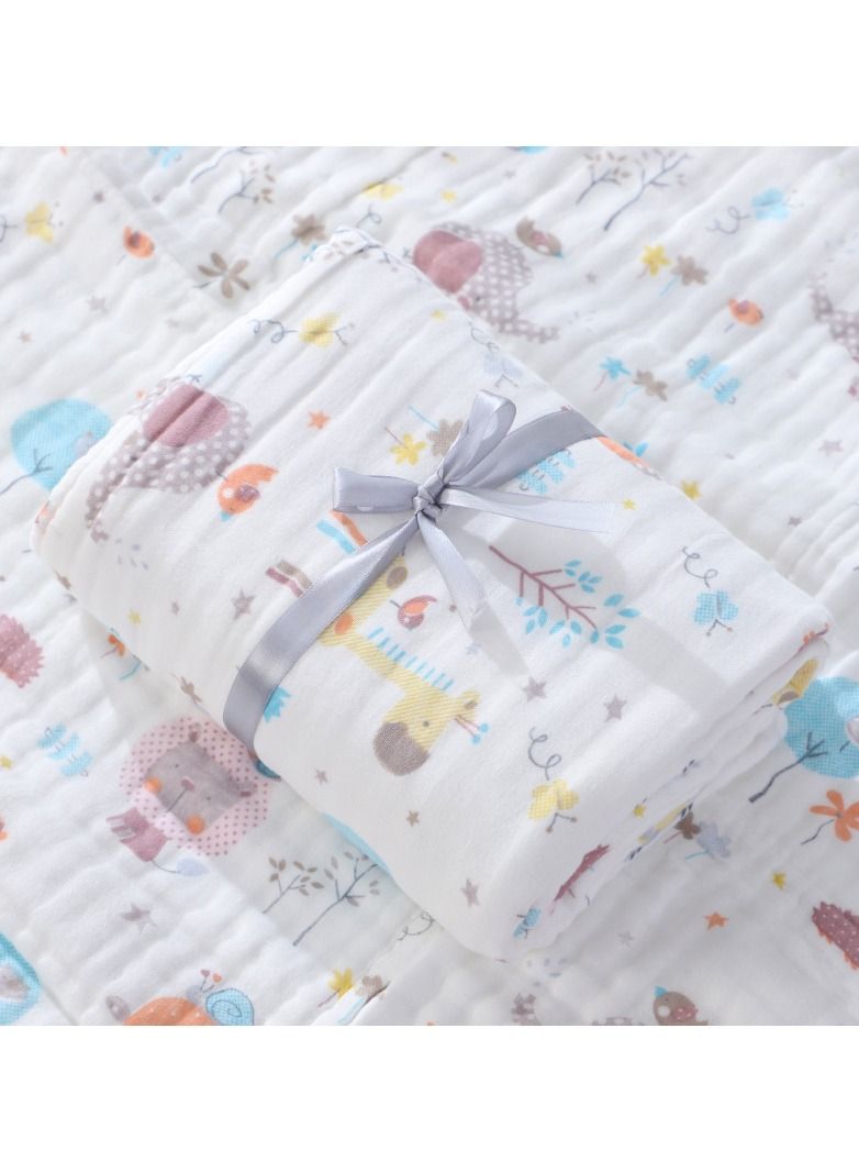 Pure Cotton Cartoon Printed Bath Towels