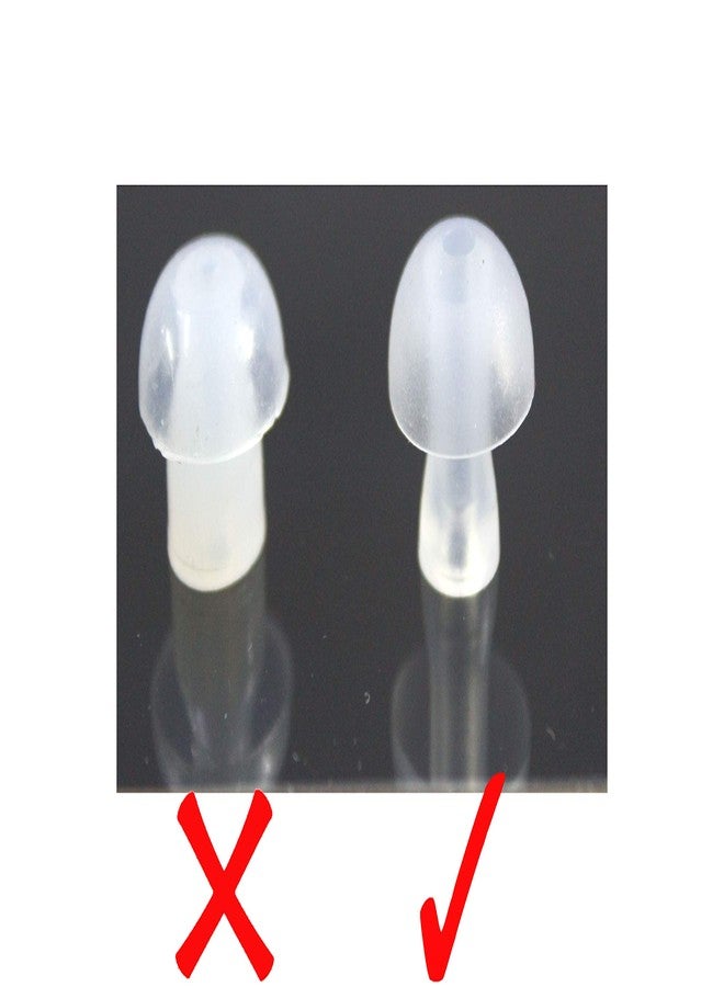 أف سي أس مجموعة توصيل قياسية من FCS، عبوة من 3 أغطية سماعات أذن مع محول وأنبوب لأي سماعة أذن خلف الأذن من أي علامة تجارية. (كبير - 14 مم) - Image 5