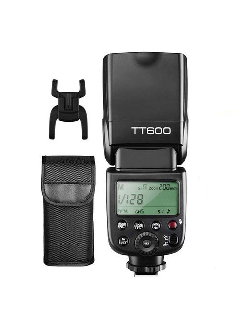 Godox TT600 2.4G Wireless Flash Speedlite Master/Slave Flash with Built-in Trigger System Compatible for Canon Nikon Pentax Olympus Fujifilm Panasonic (TT600)