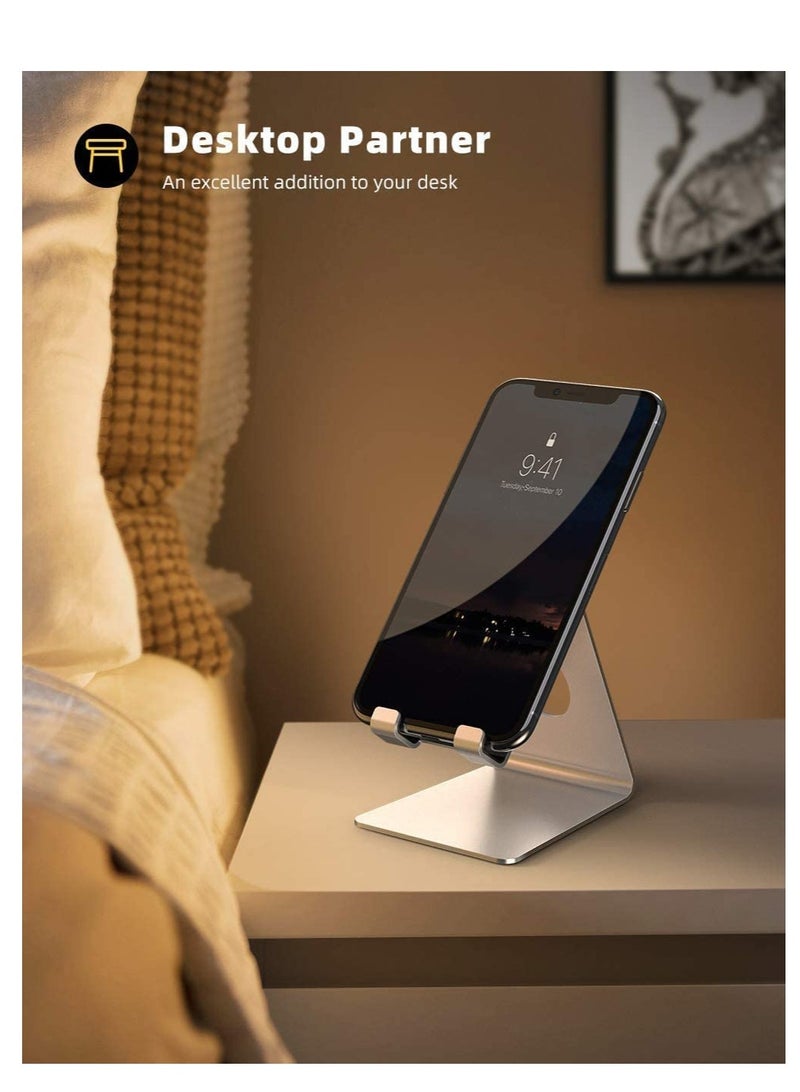 ELTRAZONE Universal Adjustable Aluminium Mobile/Tablet Stand Desktop Stand Holder for Smart Phones,Tab, - Image 4