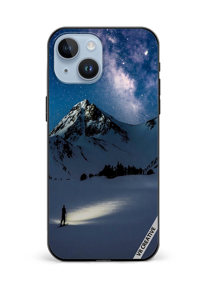 VR CREATIVE Protective Case Cover For Apple iPhone 15 Plus Pas Sans Logo Design Multicolour - Image 1