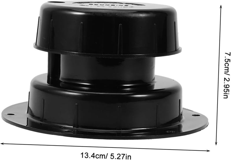 Replacement Rv Roof Sewer Vent Cap Plastic Construction Easy to Install Compatible Rvs and Trailers for Plumbing Ventilation - Image 2