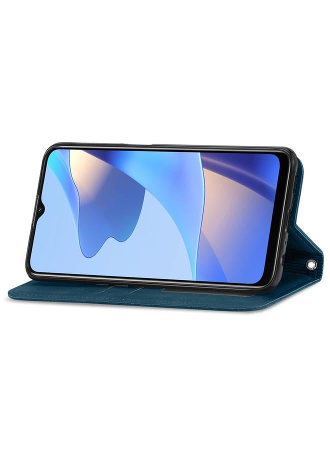 اس-توب جراب لهاتف OPPO A16 / A16e جراب هاتف جلدي مغناطيسي أفقي قابل للطي بتصميم كلاسيكي - Image 4