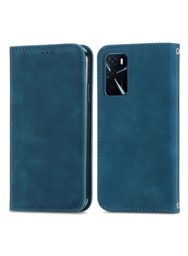 اس-توب جراب لهاتف OPPO A16 / A16e جراب هاتف جلدي مغناطيسي أفقي قابل للطي بتصميم كلاسيكي - Image 2