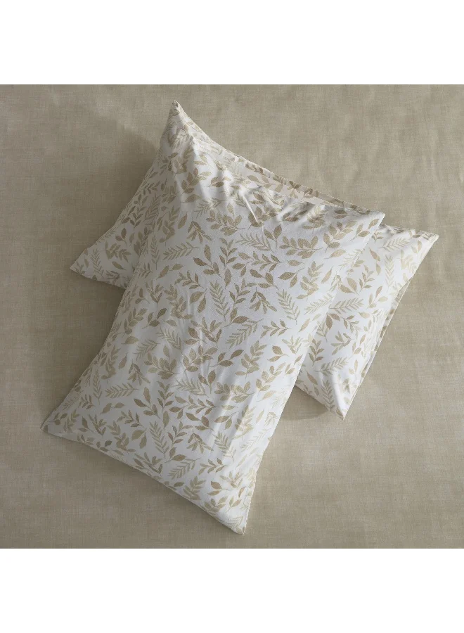 Home Box Valencia Visby BIAB 7-Piece Printed Cotton King Comforter Set - 220x240 cm