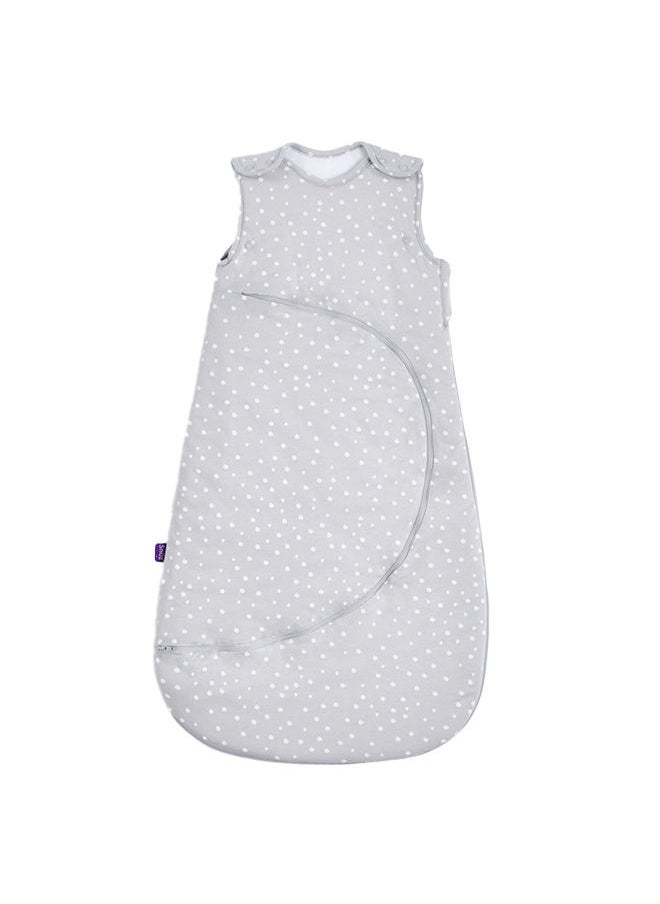 Snuz - Pouch Sleeping Bag For Infant And Baby 2.5 Tog Clever Nappy Change Zip 100% Cotton For Temperatures Within 16 - 20 Celsius Frrom 6 - 18Months Maximum Baby Length 86Cm - White - Image 1