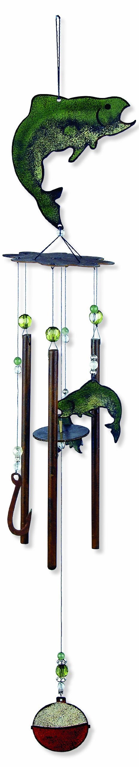 Sunset Vista Designs Sunset Vista Catch Of The Day Fish Wind Chime, 28-Inch Long - Image 5