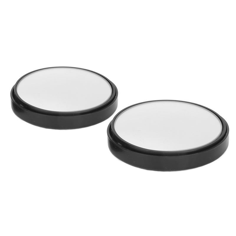Blind Spot Mirror 2PCS: 360° Rotation, High-Quality ABS & Glass, Wide View Rear Auxiliary Mirror - Firm Adhesion, Anti-Collision Design Side Auxiliary Mirror for Car Driving Safety - Image 4
