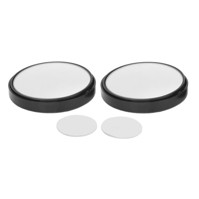 Blind Spot Mirror 2PCS: 360° Rotation, High-Quality ABS & Glass, Wide View Rear Auxiliary Mirror - Firm Adhesion, Anti-Collision Design Side Auxiliary Mirror for Car Driving Safety - Image 1