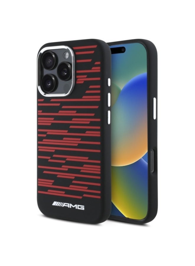 اي ام جي حافظة Mercedes-AMG MagSafe إصدار محدود لهاتف iPhone 16 Pro Max - Image 1