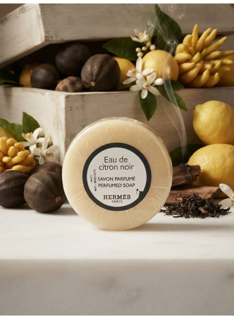 HERMES Hermès Eau de Citron Noir Perfumed Soap - 100g - Image 3