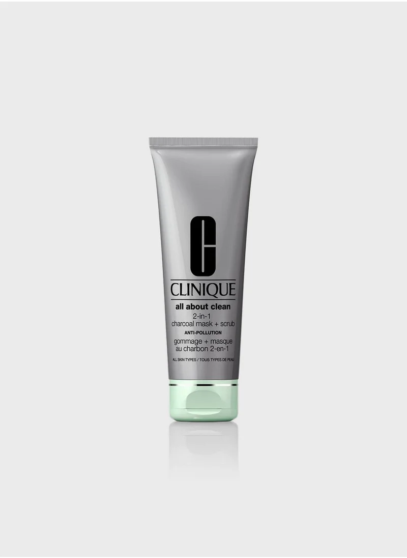 CLINIQUE Anti-Pollution Charcoal Mask Scrub 100ml