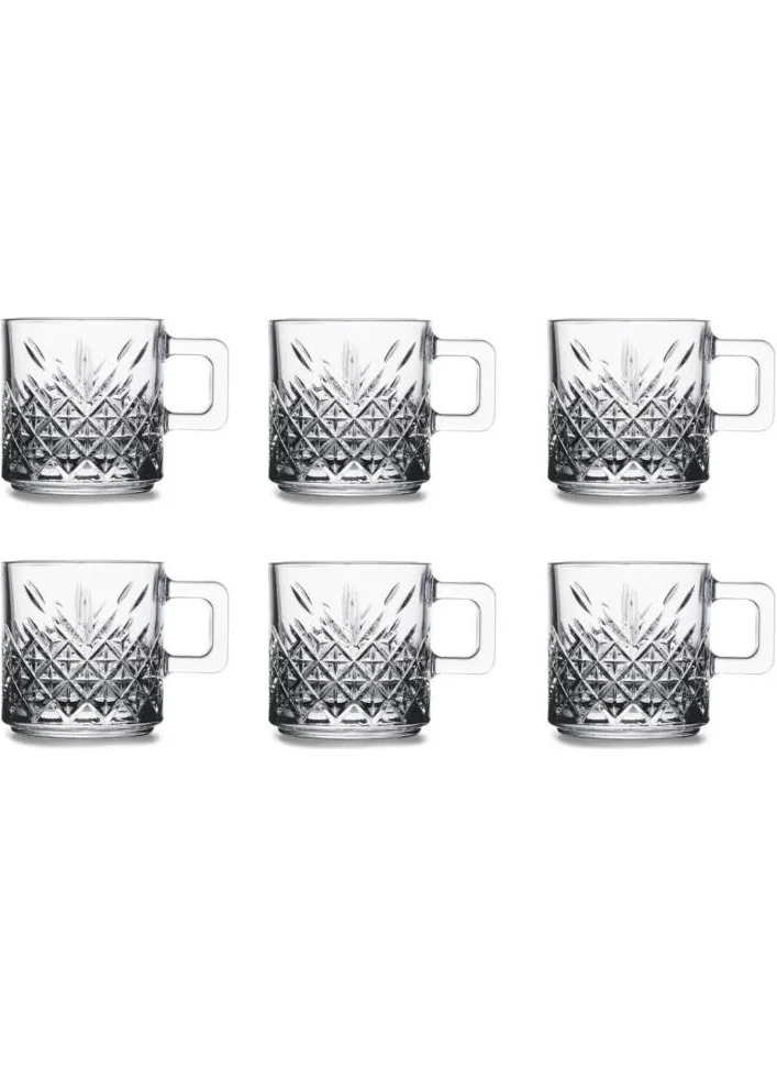 Paşabahçe 55452 Timeles 6-pack Tea-Coffee Cup 195 cc