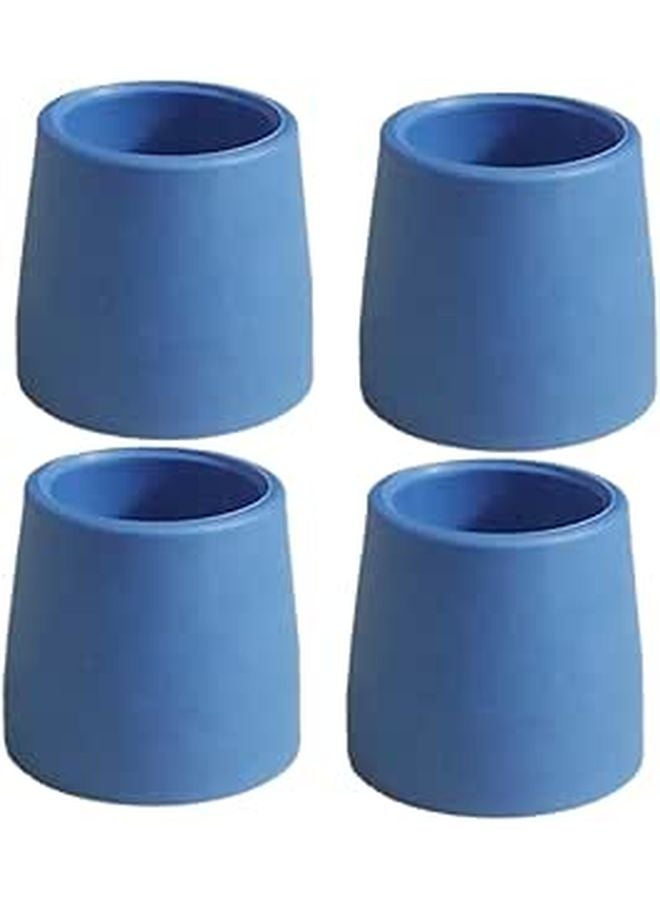 4Pcs Wear Resistant Slip Cane Tips Replacement for Enhanced Stability and Shock Absorption - Image 1