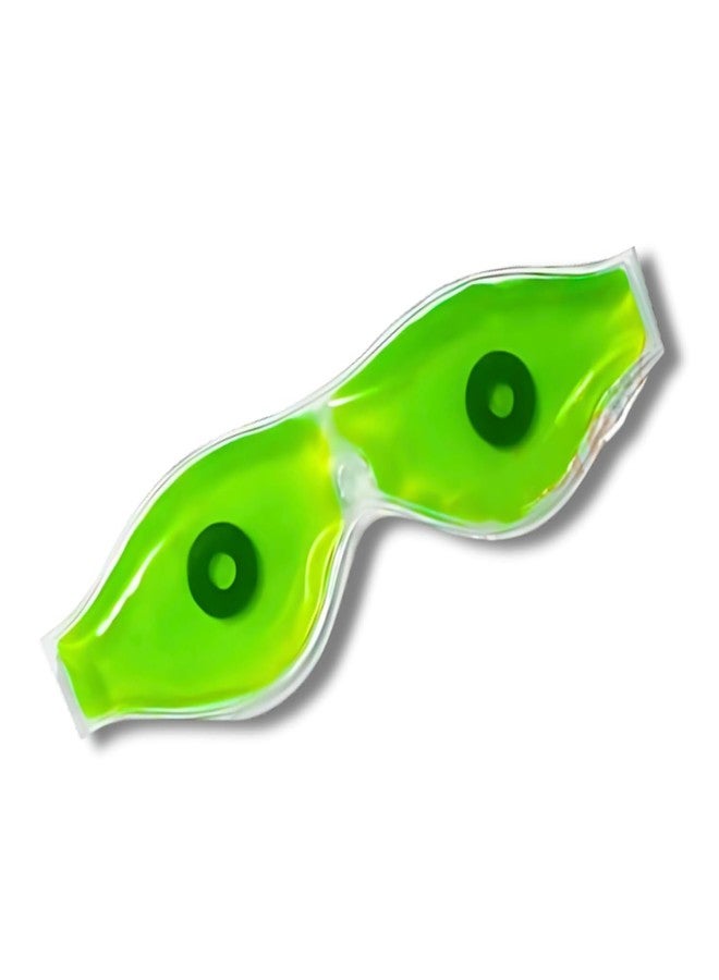 ZEVESTY Aloevera Eye Mask | Ice Cooling Sleeping Mask for Eye Patches | Remove Dark Circles Fatigue Cool Eyes Patch Pads Eye Care | Gel Eye Mask Pads Summer Ice Cooling Patch (PACK 1) - Image 5