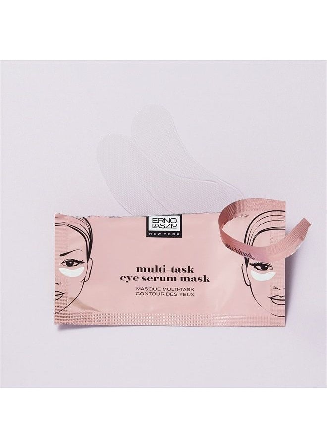 ERNO LASZLO - Multi-Task Serum Eye Mask | Hydrate & Nourish | Improve Fine Lines & Dark Circles | 6 Sets of Masks (0.15 Fl Oz each) - Image 1