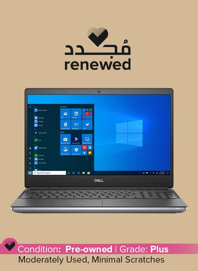 DELL Renewed - Precision P93F 7550 (2020) Laptop With 15.6-Inch Display, Intel Core i7 Processor/10th Gen/32GB RAM/512GB SSD/4GB Nvidia Quadro T2000 Graphics Card Silver - Image 1