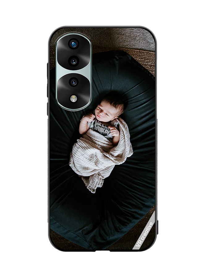 VR CREATIVE Protective Case Cover For Honor 70 Pro Baby Nap Design Multicolour - Image 1