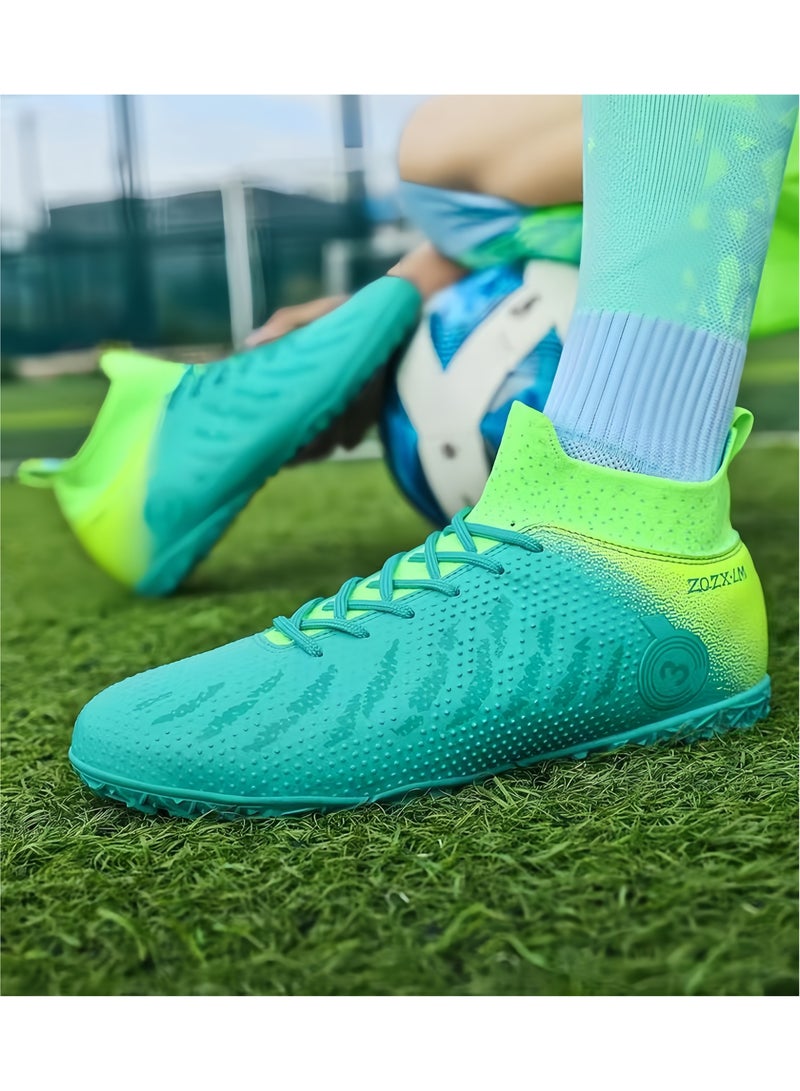 SKT Shiketro New Men's and Women's Soccer Shoes Short Spike Sports Training Shoes - Image 2