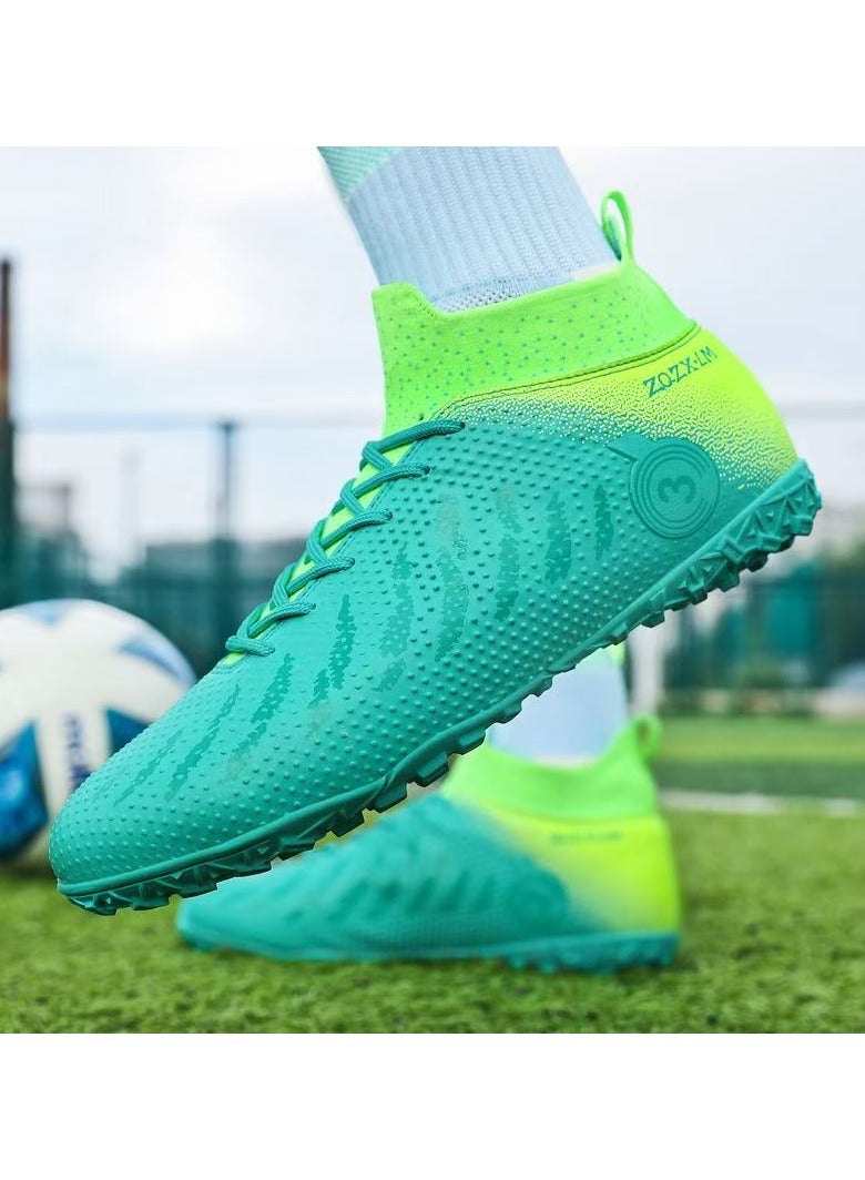 SKT Shiketro New Men's and Women's Soccer Shoes Short Spike Sports Training Shoes - Image 3