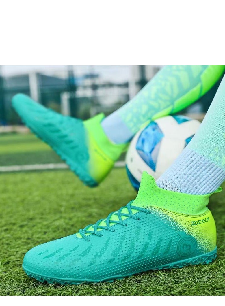 SKT Shiketro New Men's and Women's Soccer Shoes Short Spike Sports Training Shoes - Image 4