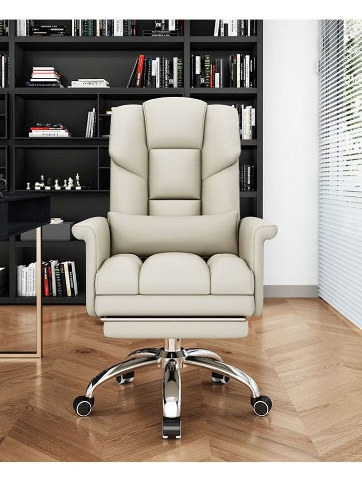 Hihonor - Computer Chair for Home，Comfortable and Sedentary Office Chair for Long Periods of Time, Can Lie Down for Boss Sofa Chair, Dormitory Esports Chair, Lazy Person Office Chair - Image 1