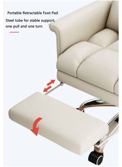 Hihonor Computer Chair for Home，Comfortable and Sedentary Office Chair for Long Periods of Time, Can Lie Down for Boss Sofa Chair, Dormitory Esports Chair, Lazy Person Office Chair  - Image 3