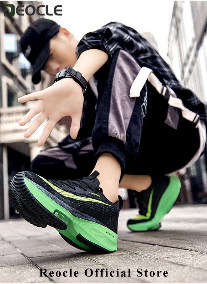 Men's Sneakers Air Cushion Lace-up Casual Shoes Casual Shoes Ultralight Breathable Sports Shoes for Running & Walking & Long Journey & Outdoor Adventures