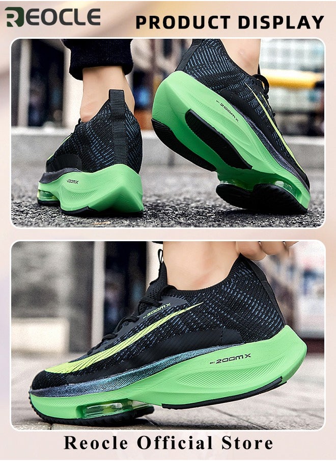 Men's Sneakers Air Cushion Lace-up Casual Shoes Casual Shoes Ultralight Breathable Sports Shoes for Running & Walking & Long Journey & Outdoor Adventures