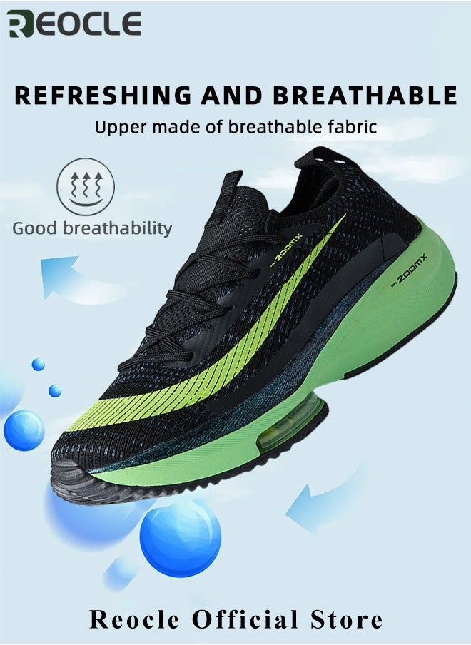 Men's Sneakers Air Cushion Lace-up Casual Shoes Casual Shoes Ultralight Breathable Sports Shoes for Running & Walking & Long Journey & Outdoor Adventures
