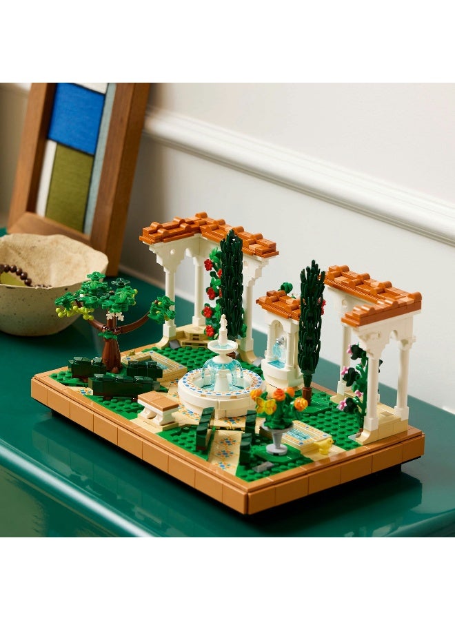 LEGO Icons Fountain Garden 10359 Building Set (1302 Pieces) - Image 5