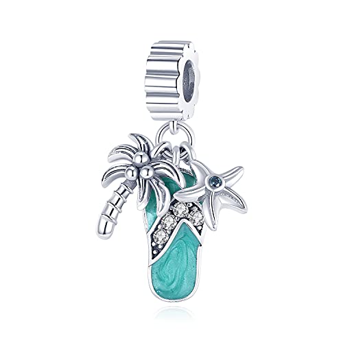 MULA 925 Sterling Silver Charms for Bracelets and Necklaces Airplane Passport Dangle Pendants Beads Butterfly Dragonfly Charms Jewelry Charm for Women - Image 1